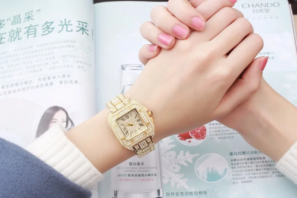 MISSFOX уникальные женские часы лучший бренд класса люкс с Стразы дешевые китайские часы швейцарские противоударные водонепроницаемые часы