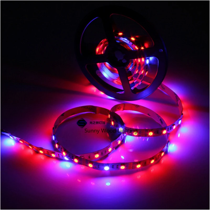 

5m/roll LED Plant growth light ,12V 5050 red blue strip 4:1,5:1,7:1,8:1,Aquarium greenhouse plant tape light indoor use IP20