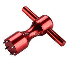 6 зубцов клюшки для гольфа весовой гаечный ключ инструмент Скотти Кэмерон шпаттеры красный гаечный ключ инструмент