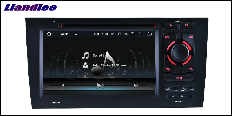 Excellent Liandlee Car Multimedia Player NAVI For Audi A6 C5 4B 1997~2004 Car Touch Screen System Radio TV DVD Stereo GPS Navigation 2