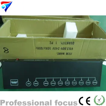 

Free Shipping 8 Dmx Splitter Stage Light Amplifies And Refits The DMX Signal
