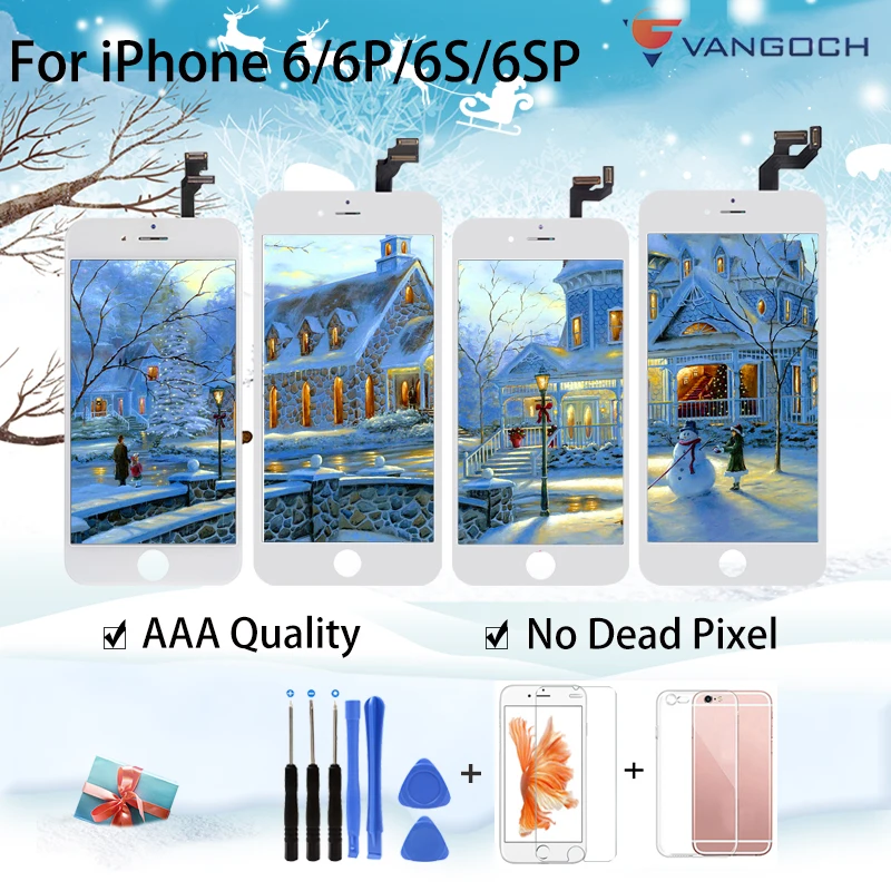 

Grade AAA LCD For iPhone 5C 6 6 Plus LCD Display Assembly Replacement for iPhone 6S 6S Plus LCD With 3D Touch Screen Free Gift