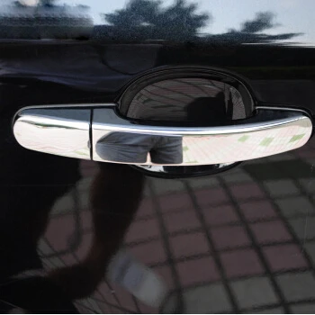 

Carmilla Car Door Handle Cover Trim Stainless Steel Handle Decoration Sticker for Ford Focus 2 3 4 Kuga Car 2005- 2015 2016 2017