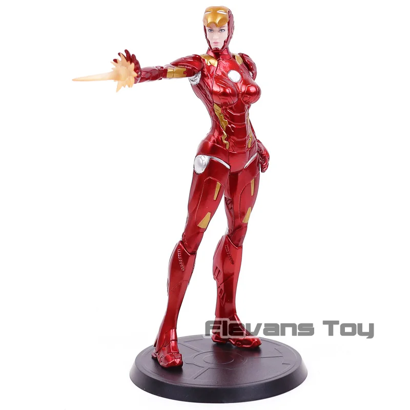 Супергерой Marvel Stark Industries X-Faction Железный леди перец Поттс MK8 ПВХ фигурка Коллекционная модель игрушки