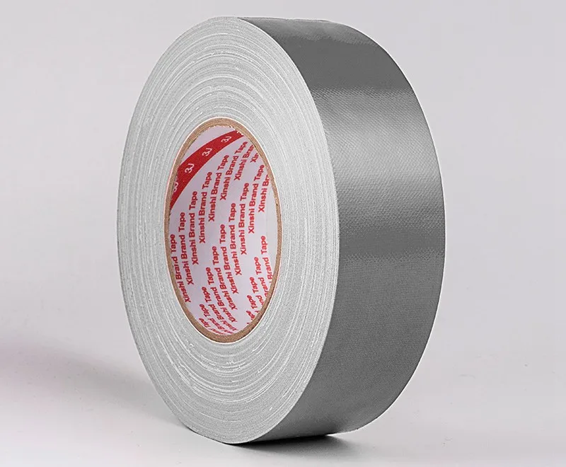 

1 Roll Width 80mm x50M ,thickness 0.28mm,12 Colors Cloth Tape,strong stickiness,Wide-range in application,Silver Grey Color