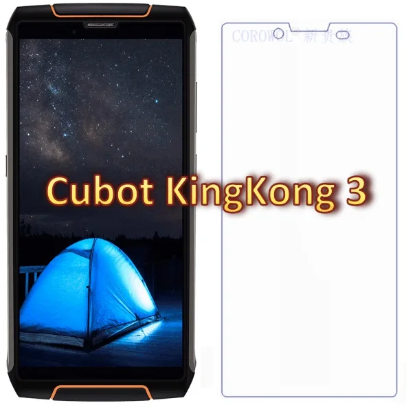 Cubot King Kong 3 Закаленное стекло защитное на экран телефона Защитная пленка для KingKong |