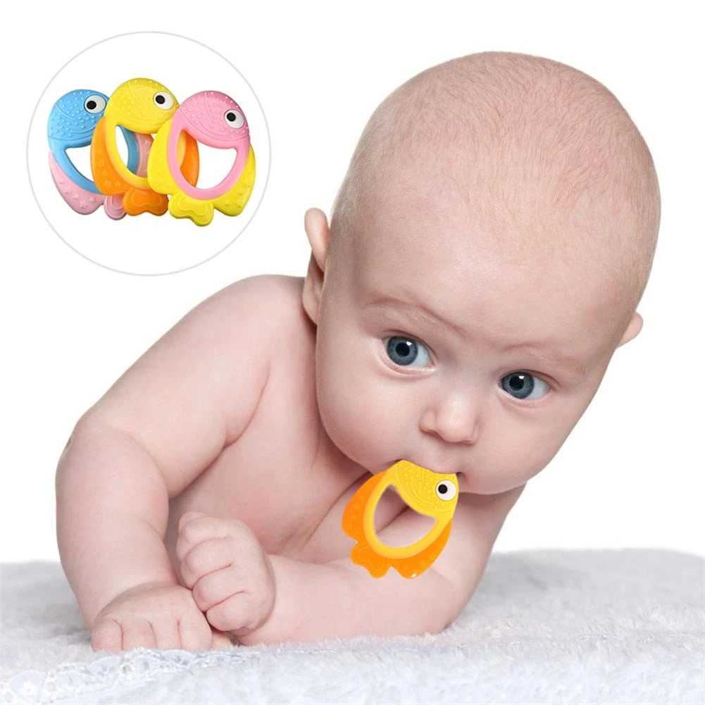 Clown Poisson Forme Bebe Jouets De Dentition De Qualite Alimentaire Silicone Dentition Bebe Soins Dentaires Renforcement Dent Formation Dentition Aliexpress