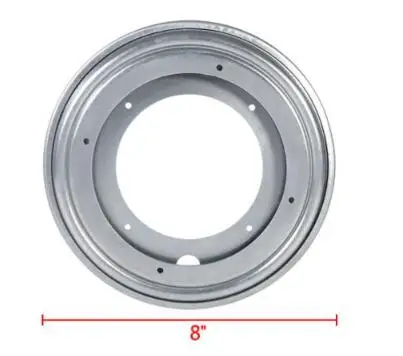 4 типа сверхмощный круглый оцинкованный поворотный стол вращающийся подшипник поворотная пластина - Цвет: 8inch