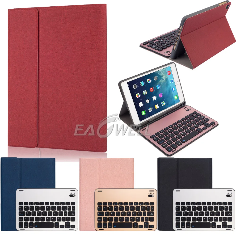 

Keyboard Cover Case for iPad Mini 5 4 3 2 1 Tablet Cover Slim PU Leather Trifold Stand Case Soft Shockproof Case Smart Cover