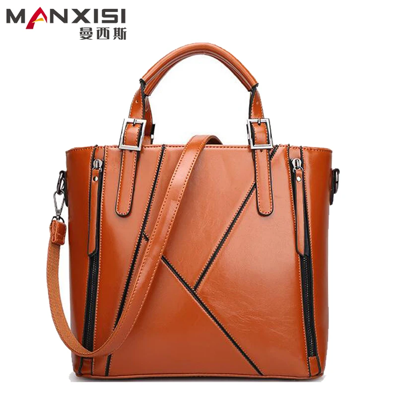 Prix pour MANXISI Marque Femmes Sac 2016 Européen Et Américain Brun Sac En Cuir Femmes Sacs À Main Marque Épaule Femmes Messenger Sacs Prix pour MANXISI Marque Femmes Sac 2016 Européen Et Américain Brun Sac En Cuir Femmes Sacs À Main Marque Épaule Femmes Messenger Sacs