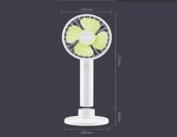 

Handy mini fan usb charge portable home office desk fan for student dormitory ABS PP+PC long battery life