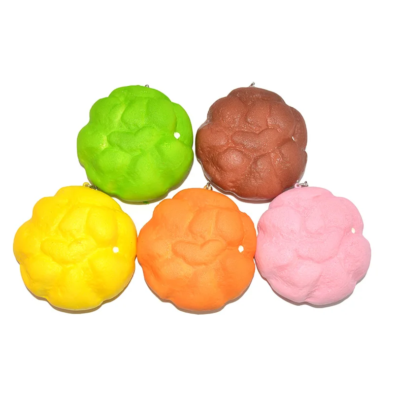 9 см Новые Kawaii jumbo Puff Squishy Коллекционные вещи цветок хлеб мягкой руки Подушки Детские игрушка в подарок