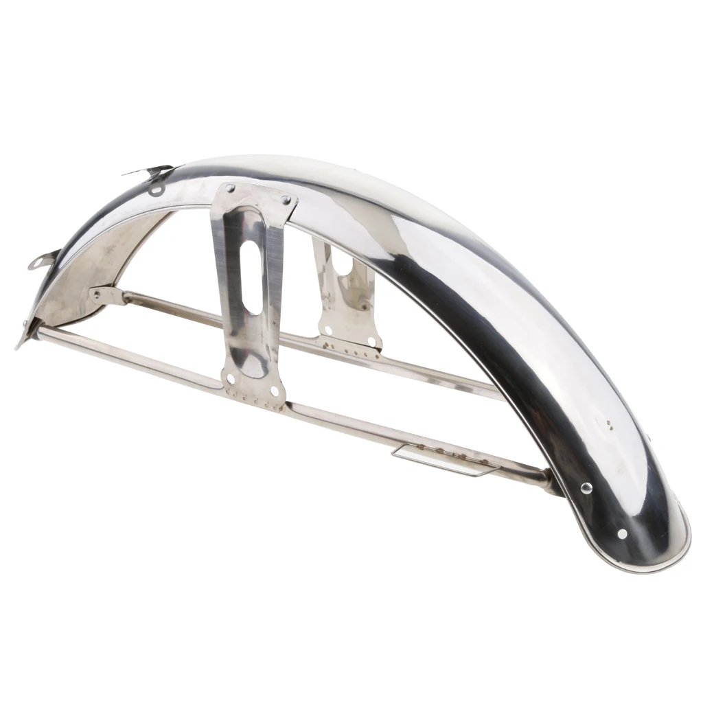 

1 Pcs Stainless Steel Motorcycle Front Fender Flares Mud Flaps Mudguard Splash Guard For Honda CG125 Motorcycle Accessories