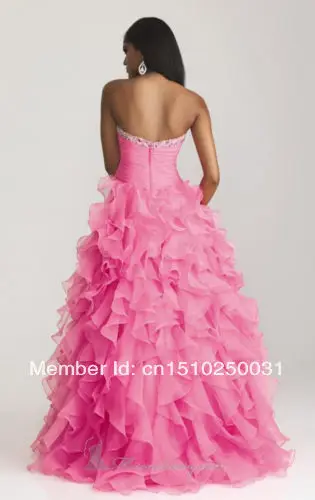 Sexy Beaded Formal Layered Prom dress Ball gown Evening Wedding | Свадьбы и торжества