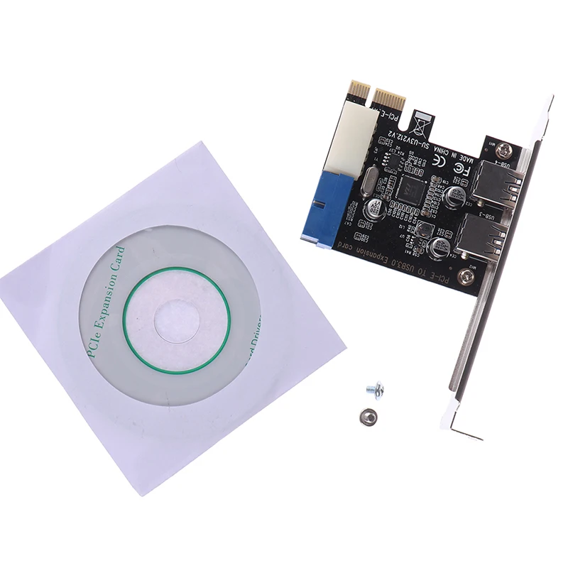 PCI 1 шт. Экспресс USB 3 0 2 порта Фронтальная панель с адаптером для карт управления 4