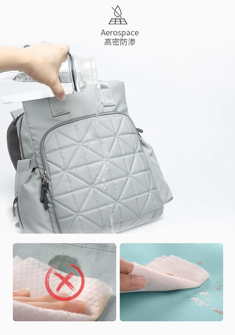 New Fashion Mummy Backpack Waterproof For Travel Outdoor Maternity Bags Pocket Nurse Organizer Baby Things Maternity Goods (5)