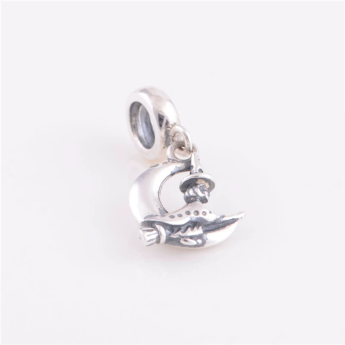 

925 Sterling Silver Fits Chamilia Charms Bracelet Hallowmas Witch European Charms Silver Beads Women DIY Making Jewelry