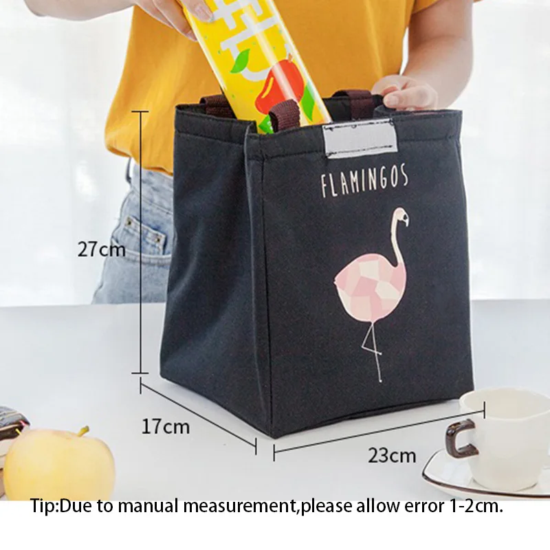 Thermal Insulation Baby Milk Bottle Keep Warm Bag Flamingo Woman Portable Food Infant Food Breast Milk Warmer Beach Tote BB5042 (1)