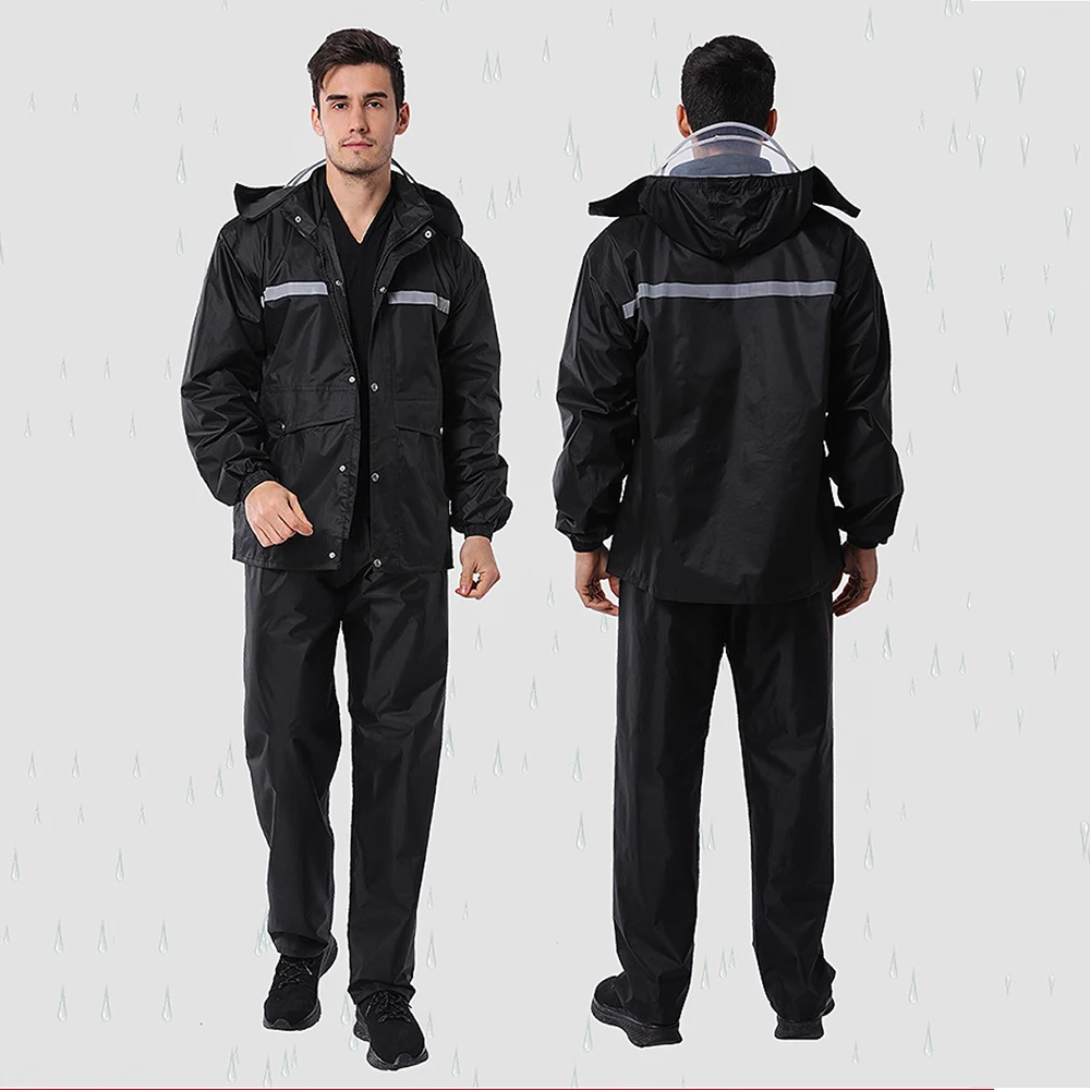 Waterproof Rain Suit Motorcycle Sport 