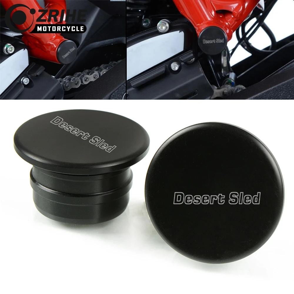

Motorcycle Accessories Nylon Frame Plug Swing Arm Hole Plugs Moto Frame Plug Cap Frame Hole Cover For Ducati Desert Sled 17-18