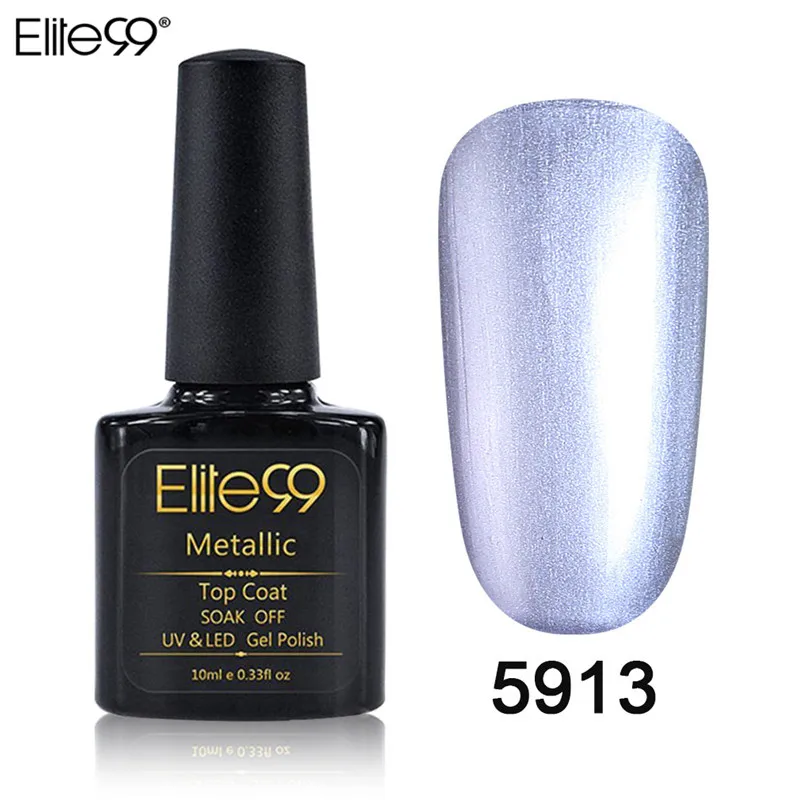 

Elite99 Metallic Reinforce Top Base Coat Nails Gel Polish Lucky Hybrid Varnish 10ML Semi Permanent Nail Art UV Gel Nail Polish