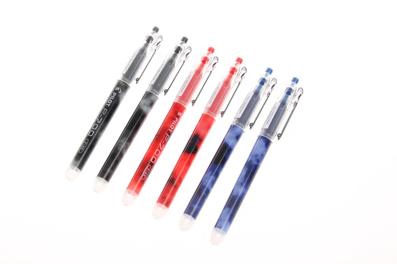 Гелевая ручка пилота, 1 шт., P-700, пластиковые нейтральные ручки для школы, офиса, точки письма, 0,7 мм, чернила, черные, синие, красные, подарки для промо-акций, ручки