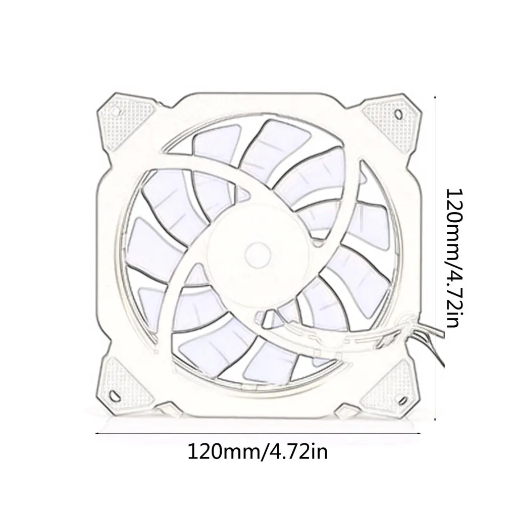 RGB светильник кулер для процессора вентилятор охлаждения Ультра тихий Прочный Алюминиевый ПК бесшумный вентилятор охлаждения кулер для процессора радиатор для компьютера