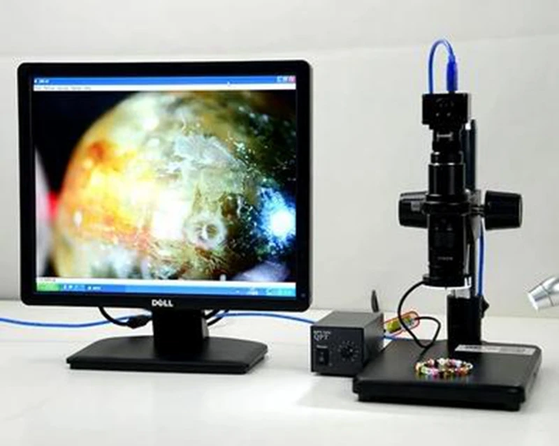 

USB Digital Electric Industrial Inspection Zoom Video Microscope Amplify Test