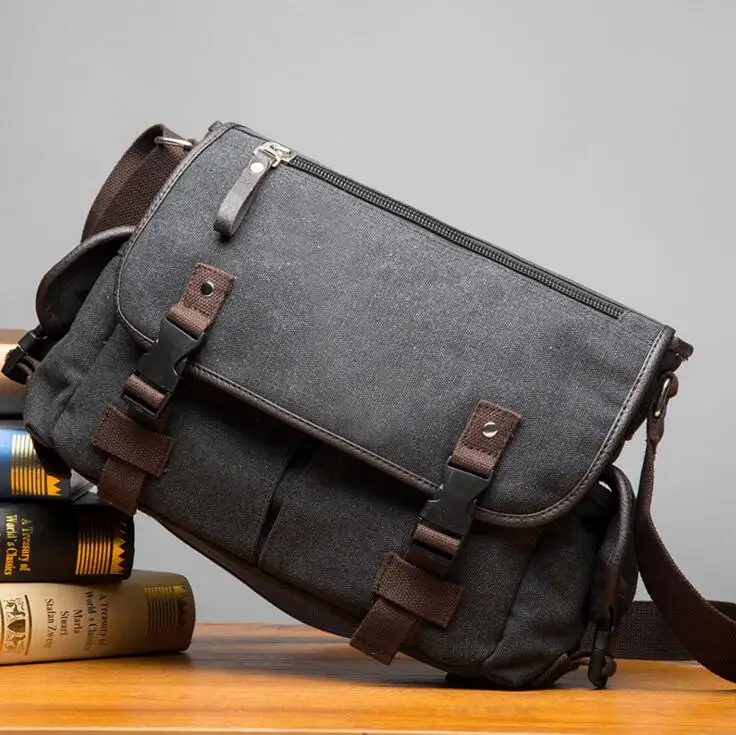 

X-Online 041517 hot sale man Satchels bag men canvas shoulder bag