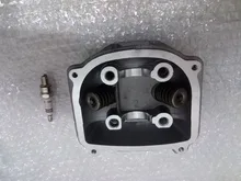Scooter 125cc GY6 ATV Cylinder Head With Valves, spark plugs Chinese Scooter Parts GY6 125cc 52.4mm