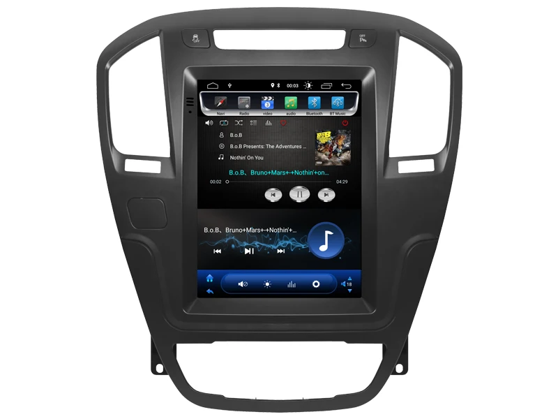 Best OTOJETA Android 8.1.0 vertical screen Car Multimedia tesla GPS NAVIGATION Radio player for OPEL INSIGNIA 2008-2011 auto stereo 0