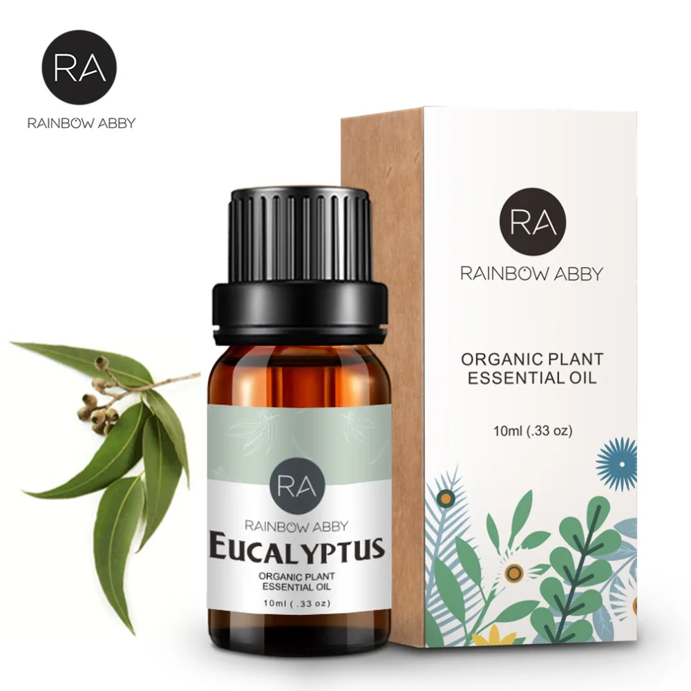 100 Pure Eucalyptus Essential Oil 10ml for Refreshing Skin and Anti