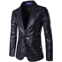 Compare Prices on Leopard Print Blazer for Men- Online Shopping/Buy Low