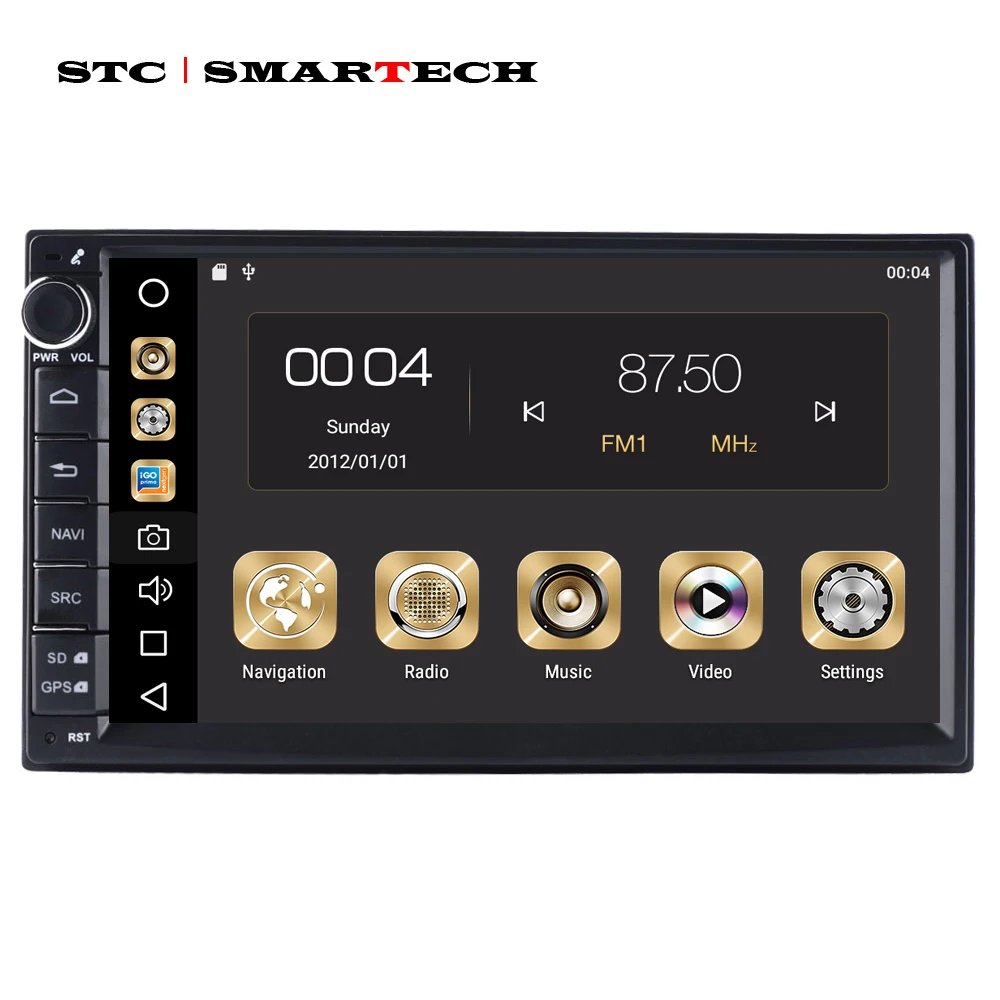 SMARTECH 2 Din Octa Core Android 9 Car Radio GPS Navigation Autoradio System 4GB RAM 32GB ROM Support TPMS 3G WIFI DAB OBD DVR SMARTECH 2 Din Octa Core Android 9 Car Radio GPS Navigation Autoradio System 4GB RAM 32GB ROM Support TPMS 3G WIFI DAB OBD DVR