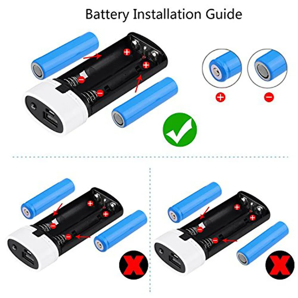 5600 мАч 5 V USB Мощность банковская карта чехол 18650 панели солнечных батарей коробка для сотового телефона, Внешняя батарея резервного Батарея для bluetooth psp mp3