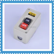 Free shipping AC 380V 30A ON OFF Three Phases Push Button Switch Box