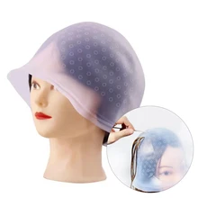 Силиконовый колпак для окраски волос колпачок для красителя парикмахерские принадлежности Парикмахерская инструмент с Парикмахерская игла