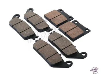 

6 Pcs Semi-Metallic Motorcycle Front Rear Disc Brake Pads case for SUZUKI GSX-R 600 F 600F 1994-1995