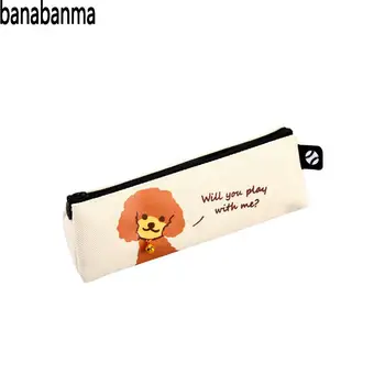 

PinShang Fashionable Handbag Style Cute Dog Bags Design Pet Triangle Pouch Random Color Pen Pocket Handbags for Women 2018 ZK40