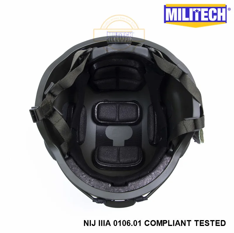 MILITECH Оливер Drab OD MICH NIJ Level IIIA Тактический пуленепробиваемый арамидный шлем ACH ARC OCC