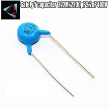 20 шт 222 м/2200pF 2.2nF 400 в безопасный Y конденсатор