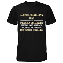 man t-shirt man t shirt Sound Engineering Tech man t-shirt