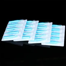 Татуировки Средства ухода за кожей Книги по искусству 200 шт./лот одноразовые иглы татуировки Советы рот синий 5ft 7ft 9ft 11ft ассорти для Иглы для татуажа сцепление