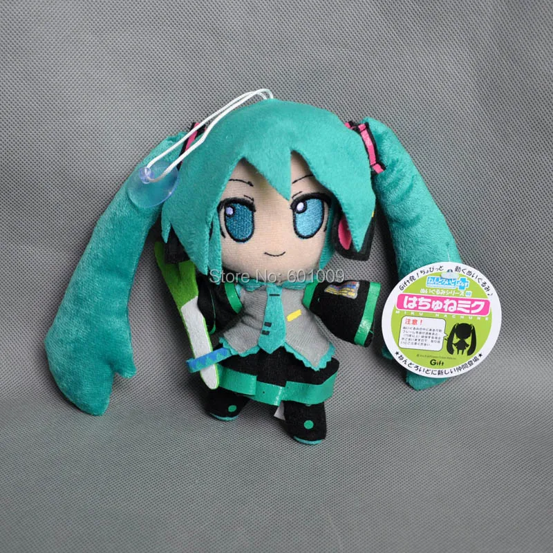 

VOCALOID Hatsune Miku Smiling Japan Anime Plush Toy Doll 6" Retail