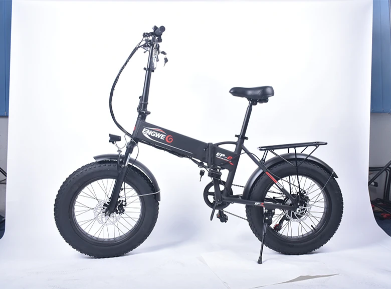 Excellent 20" 4.0 inch Fat Tire Electric bike 48V12A Lithium Battery electric bicycle Aluminum Foldable 350W Powerful Mountain Snow ebike 37