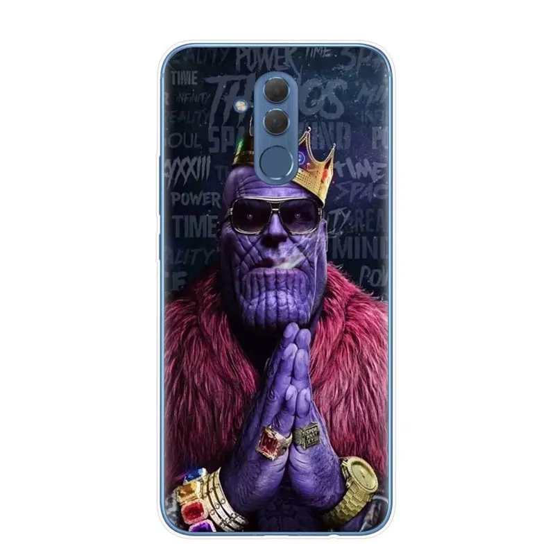 T6132 Marvel DC Comics Железный человек паук Джокер Бэтмен ТПУ чехол для телефона для huawei mate 10 20 Lite Pro Y5 Y6 Prime Y9 - Цвет: T6132