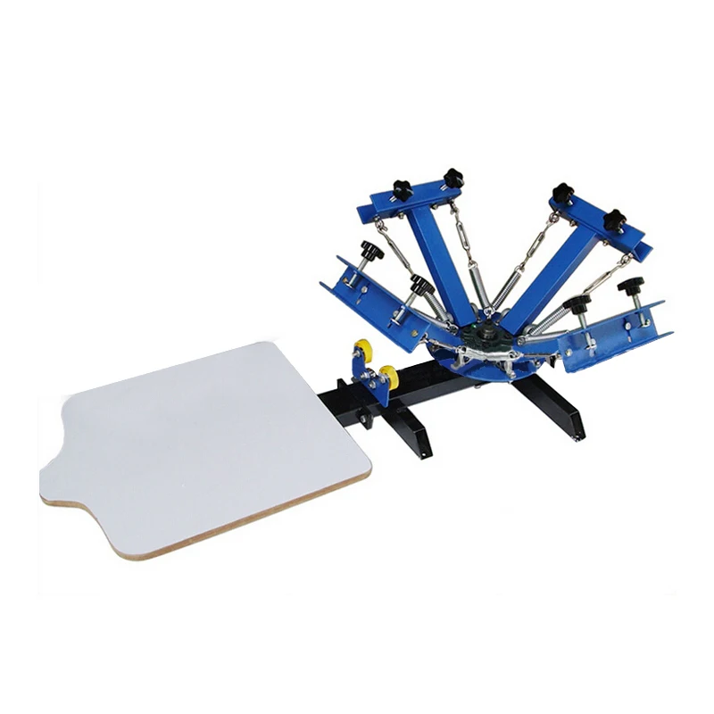 

4 Color 1 position Silk Screen Printing Machine T-shirt printing machine Printing Area 40*50CM