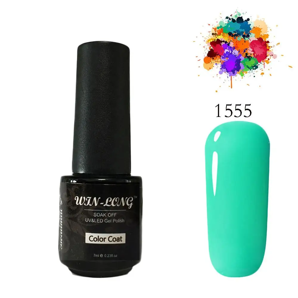 Праздник Soak Off ногтей Лаки Однотонная одежда 25 Цвета UV Гель лак для Long lasting