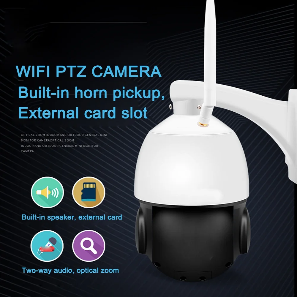 2MP 1080 P Wi Fi камера видеонаблюдения беспроводная IP PTZ Камера Скорость купольная P2P