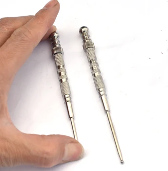 

round head ear massage probe ear acupoint detector pen with spring inside